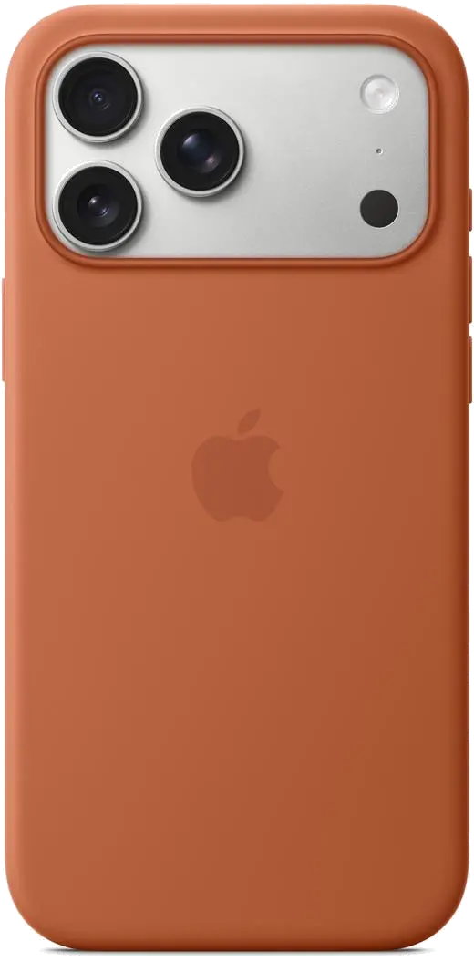Apple MGFQ4ZM/A iPhone 17 Pro Max Silicone Case with MagSafe – Terra Cotta, 195950664119