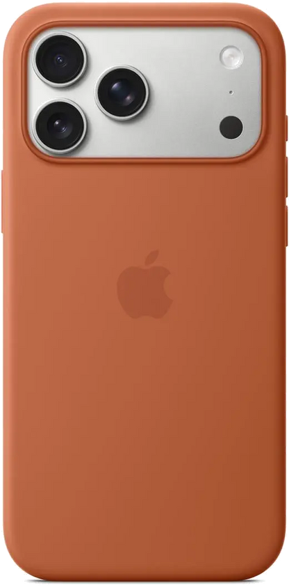 Apple MGFQ4ZM/A iPhone 17 Pro Max Silicone Case with MagSafe – Terra Cotta, 195950664119