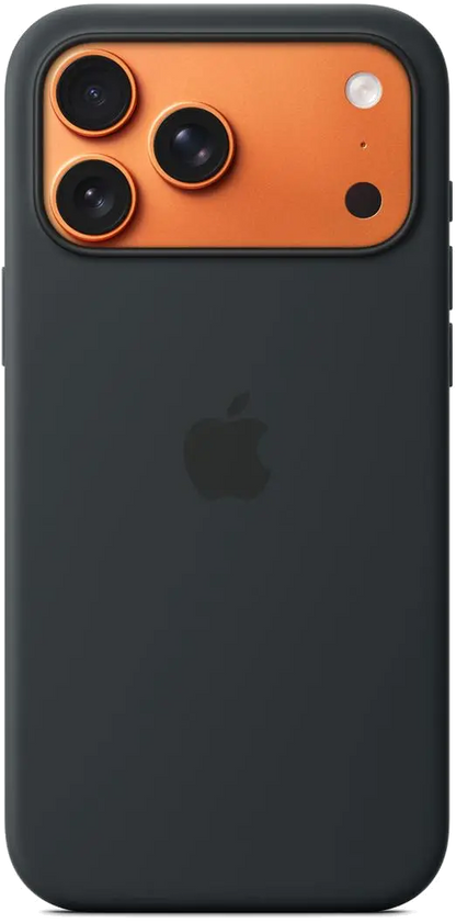 Apple MGFR4ZM/A iPhone 17 Pro Max Silicone Case with MagSafe – Black, 195950664133