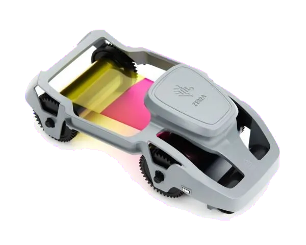 ZEBRA 800300-254EM Ribbon YMCKO, 800 imagini, 58mmx99m (2.28inx324ft) pentru ZC100/ZC300, 5715063034323