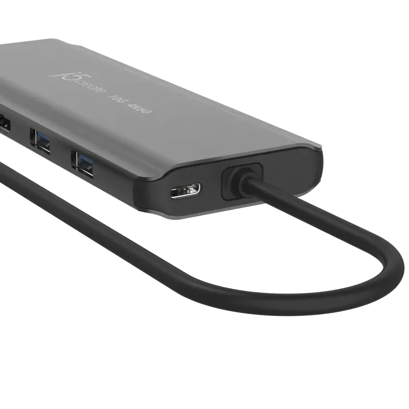 j5create JCD398-N USB-C Dual 4K HDMI 10Gbps Mini Dock, 4712795088199