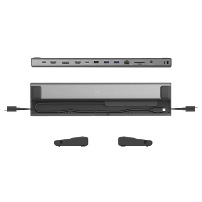 j5create JCD554-N USB4 Triple 4K Display Docking Station, 4712795088182
