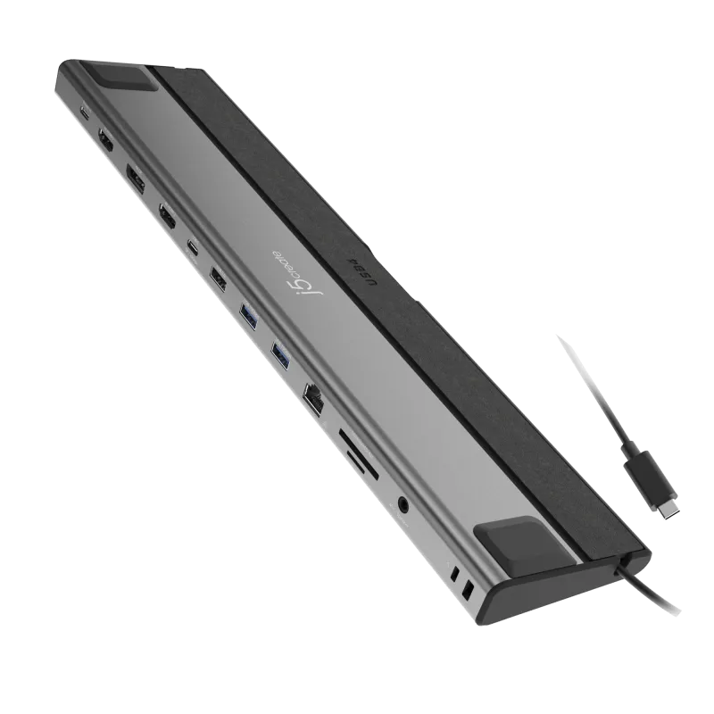 j5create JCD554-N USB4 Triple 4K Display Docking Station, 4712795088182
