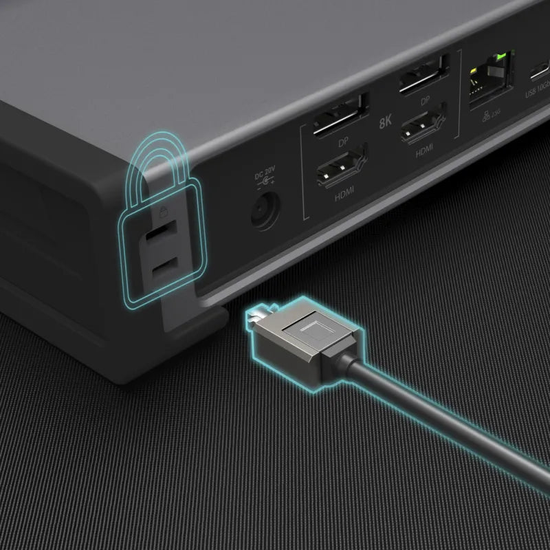 j5create JTD568-EN Thunderbolt 4 Quad Display Docking Station-EU, 4712795088304