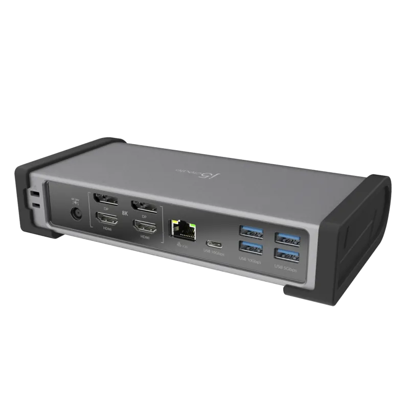 j5create JTD568-EN Thunderbolt 4 Quad Display Docking Station-EU, 4712795088304