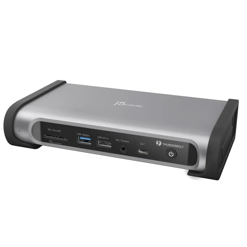 j5create JTD568-EN Thunderbolt 4 Quad Display Docking Station-EU, 4712795088304