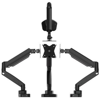 j5create JTSA301-N Ergonomic monitor mount with Dock, 4712795088281