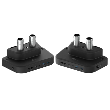 j5create JTSA302-N ERErgonomic dual monitor mount with Dock, 4712795088298