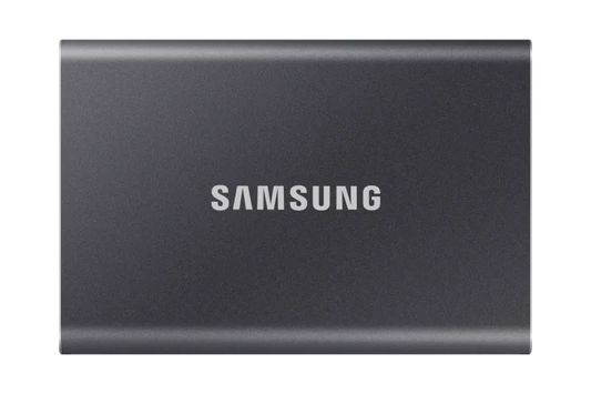 Samsung MU-PC4T0T/WW Portable SSD T7 4TB external, USB 3.2 Gen 2 titan grey, 8806095423593