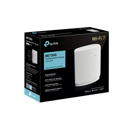 TP-Link ARCHER BE450 Archer BE450 Router Wi-Fi 7 Dual-Band BE7200, 1210002600606
