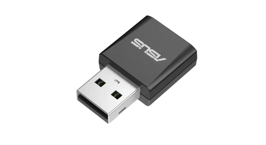 Asus USB-BE92 NANO Tri-band WiFi 7 nano USB Adapter 6GHz band support 4096-QAM, Plug and play, 4711387706244