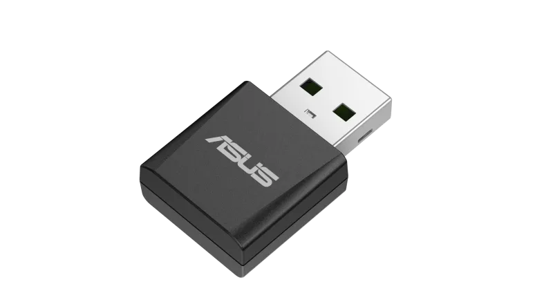 Asus USB-BE92 NANO Tri-band WiFi 7 nano USB Adapter 6GHz band support 4096-QAM, Plug and play, 4711387706244