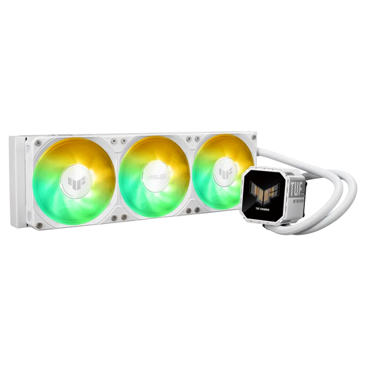 Asus TUF GAMING LC III 360 ARGB LCD WHT TUF GAMING LC III 360 ARGB LCD ALB cooler CPU radiator 397mm 3x120mm, 4711387929117