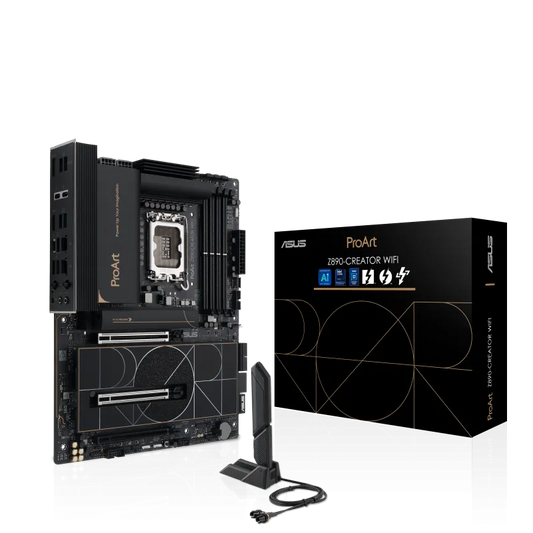 Asus PROART Z890-CREATOR WIFI PROART Z890-CREATOR WIFI Placa de Baza LGA1851 4xDDR5 1xHDMI 3xIntel Thunderbolt, 4711387766163