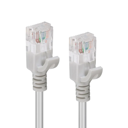 MicroConnect V-UTP6A005-SLIM Patch cord U/UTP CAT6A Slim 0.5m Grey, 5704174043614