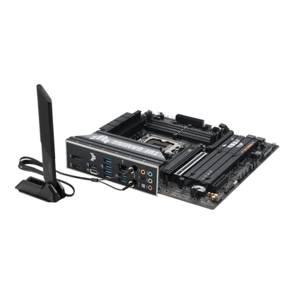 Asus TUF GAMING B860M-PLUS WIFI TUF GAMING B860M-PLUS WIFI placa de baza LGA1851 4xDDR5 mATX Pciex5 DP HDMI USB, 4711387783092