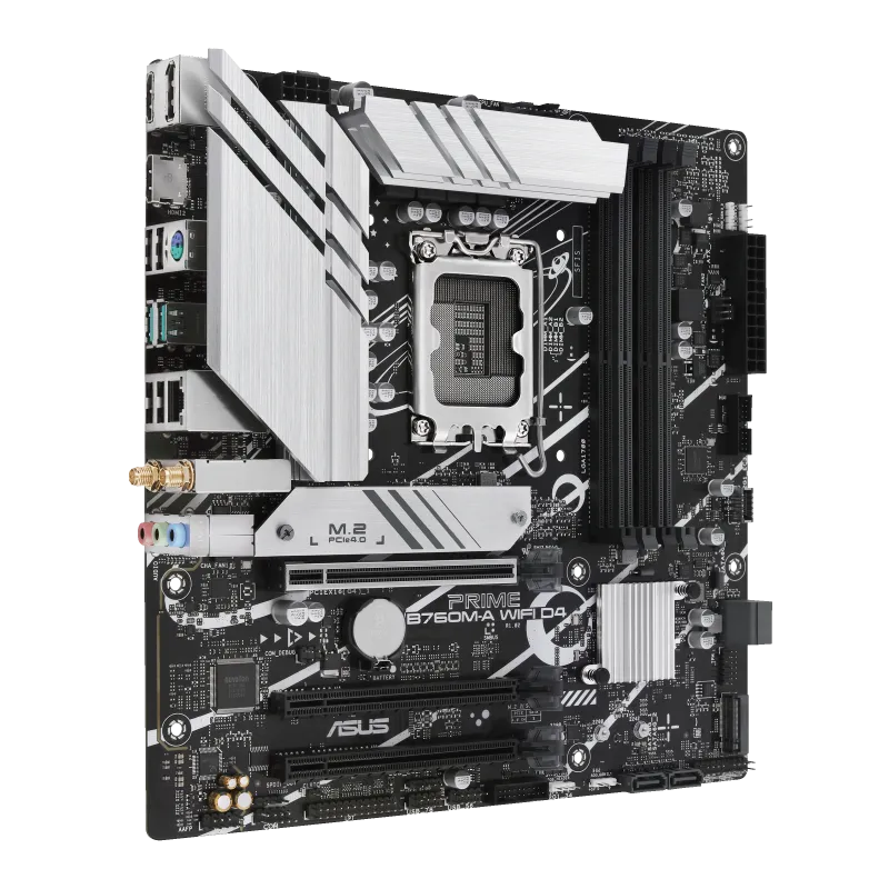 Asus PRIME B760M-A WIFI D4 B760M-A WIFI D4 placa de baza LGA1700 4xDDR4 mATX 2xHDMI DP WIFI, 4711081982661