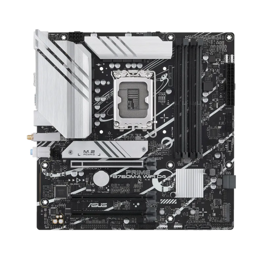 Asus PRIME B760M-A WIFI D4 B760M-A WIFI D4 placa de baza LGA1700 4xDDR4 mATX 2xHDMI DP WIFI, 4711081982661