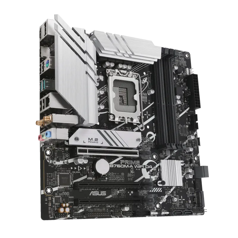 Asus PRIME B760M-A WIFI D4 B760M-A WIFI D4 placa de baza LGA1700 4xDDR4 mATX 2xHDMI DP WIFI, 4711081982661