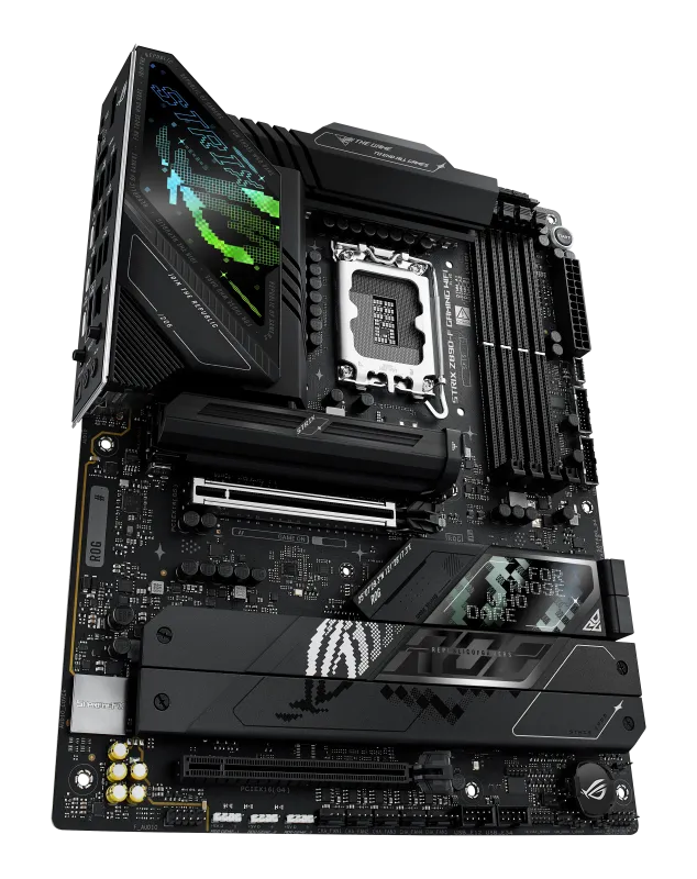 Asus ROG STRIX Z890-F GAMING WIFI ROG STRIX Z890-F GAMING WIFI placa de baza LGA 1851 4xDDR5 ATX Pciex5, 4711387755921