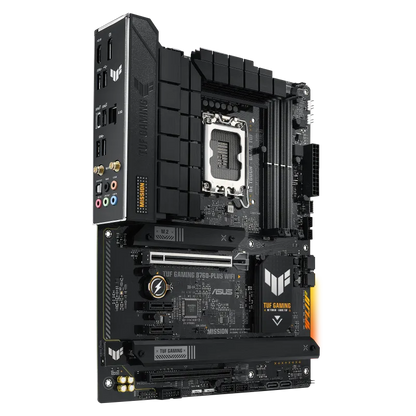 Asus TUF GAMING B760-PLUS WIFI TUF GAMING B760-PLUS WIFI placa de baza LGA1700 4xDDR5 HDMI DP USB ATX, 4711387095119
