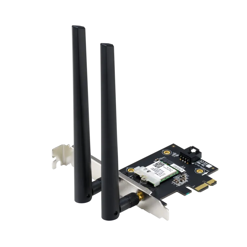 Asus 90IG07A0-MO0B00 PCE-AX1800 adaptor WiFi 6 802.11ax PCIe Dual-Band Bluetooth 5.2, 4711081463849