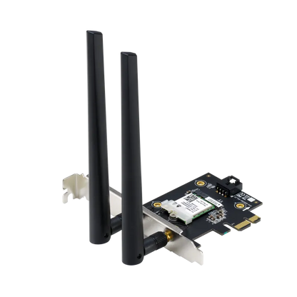 Asus 90IG07A0-MO0B00 PCE-AX1800 adaptor WiFi 6 802.11ax PCIe Dual-Band Bluetooth 5.2, 4711081463849