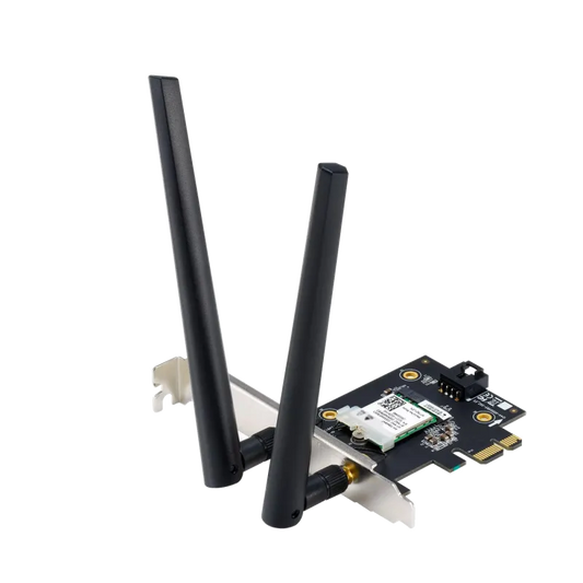 Asus 90IG07I0-ME0B10 PCE-AXE5400 Adaptor PCIe wireless Wi-Fi Bluetooth 5.2, 4711081764830