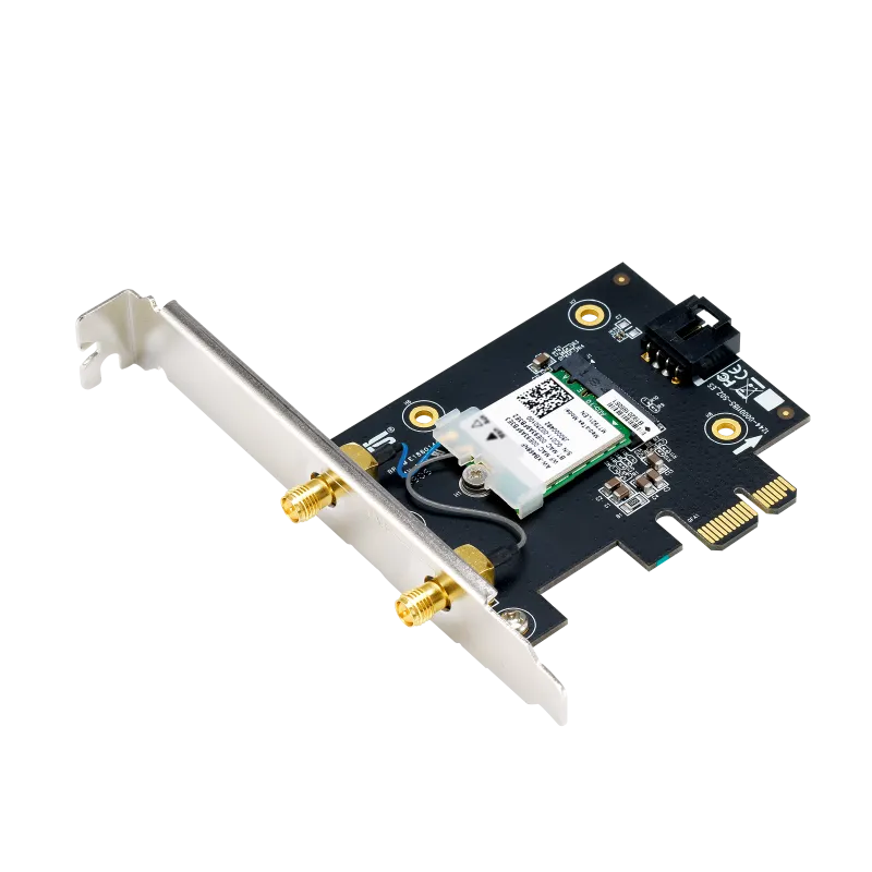 Asus 90IG09G0-MO0B00 BE6500 adaptor wireless PCIe WiFi 7 Tri Band, 4711387680681