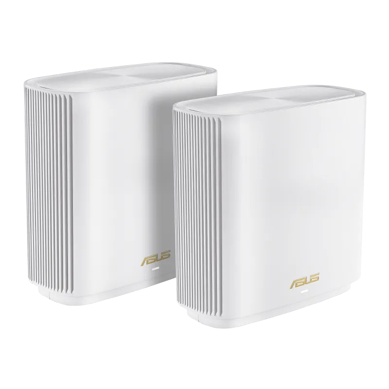 Asus XT9 (W-2-PK) ZenWiFi XT9 2PK W AX7800 Whole-Home Tri-Band Mesh WiFi 6 System