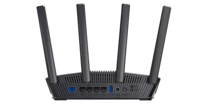 Asus RT-BE82U RT-BE82U BE6500 router wireless WiFi 7 (802.11be) LAN RJ-45 2.5GB dual band, 4711387627655