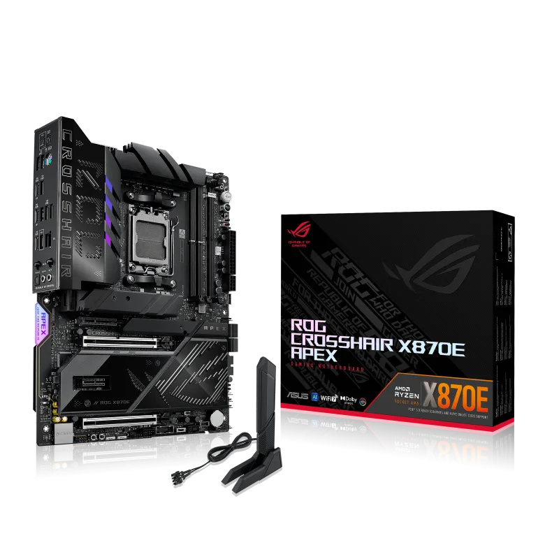 Asus ROG CROSSHAIR X870E APEX ROG CROSSHAIR X870E APEX placa de baza AM5 DDR5 WiFi 7