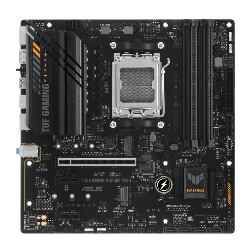 Asus TUF GAMING A620M-PLUS TUF GAMING A620M-PLUS placa de baza AM5 DDR5-SDRAM maxim 128GB