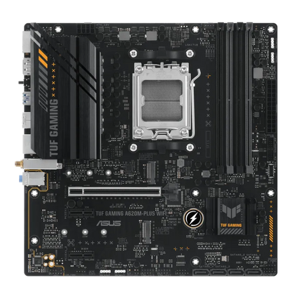 Asus TUF GAMING A620M-PLUS WIFI TUF GAMING A620M-PLUS WIFI placa de baza AM5 DDR5-SDRAM Maxim 128GB dual chanel