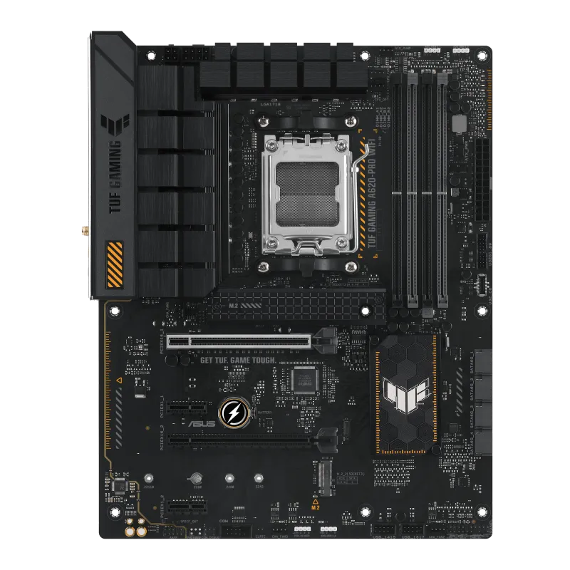 Asus TUF GAMING A620-PRO WIFI TUF GAMING A620-PRO WIFI placa de baza AM5 DDR5-SDRAM maxim 192GB M.2 SATA III