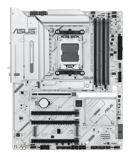 Asus X870 MAX GAMING WIFI7 W X870 MAX GAMING WIFI7 W placa de baza Socket AM5 ATX
