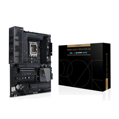 Asus PROART B660-CREATOR D4 ProArt B660-PCREATOR-D4 placa de baza LGA1700 DDR4-SDRAM maxim 128GB DIMM