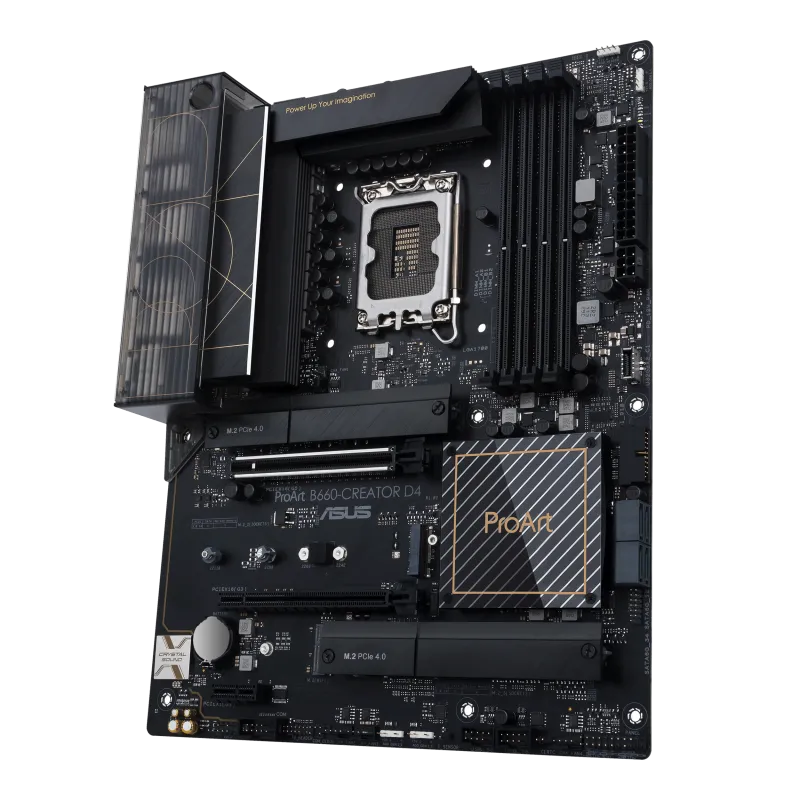 Asus PROART B660-CREATOR D4 ProArt B660-PCREATOR-D4 placa de baza LGA1700 DDR4-SDRAM maxim 128GB DIMM