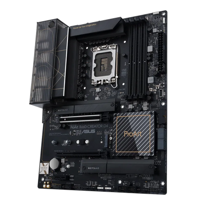 Asus PROART B660-CREATOR D4 ProArt B660-PCREATOR-D4 placa de baza LGA1700 DDR4-SDRAM maxim 128GB DIMM