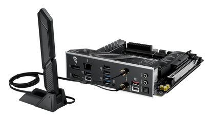 Asus ROG STRIX B860-I GAMING WIFI ROG STRIX B860-I GAMING WIFI placa de baza LGA1851 (Socket V1) DDR5-SDRAM