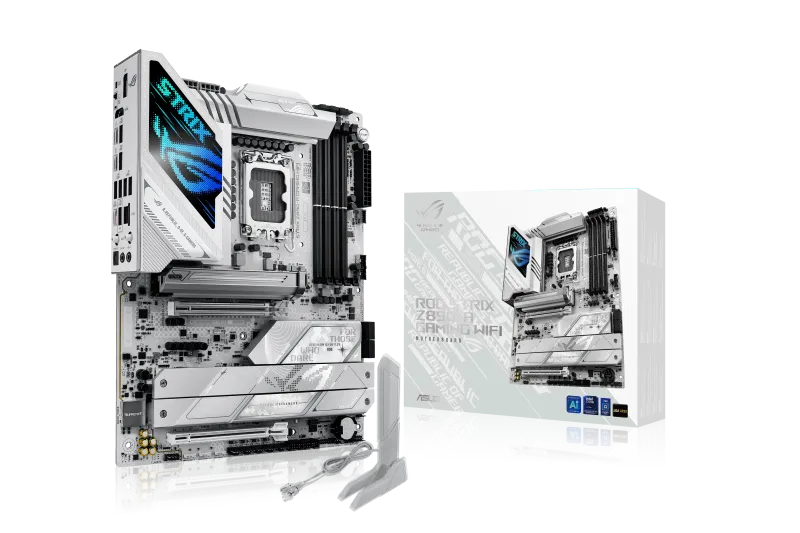 Asus ROG STRIX Z890-A GAMING WIFI ROG STRIX Z890-A GAMING WIFI placa de baza LGA1851 (Socket V1) DDR5-SDRAM DIMM, 4711387758830