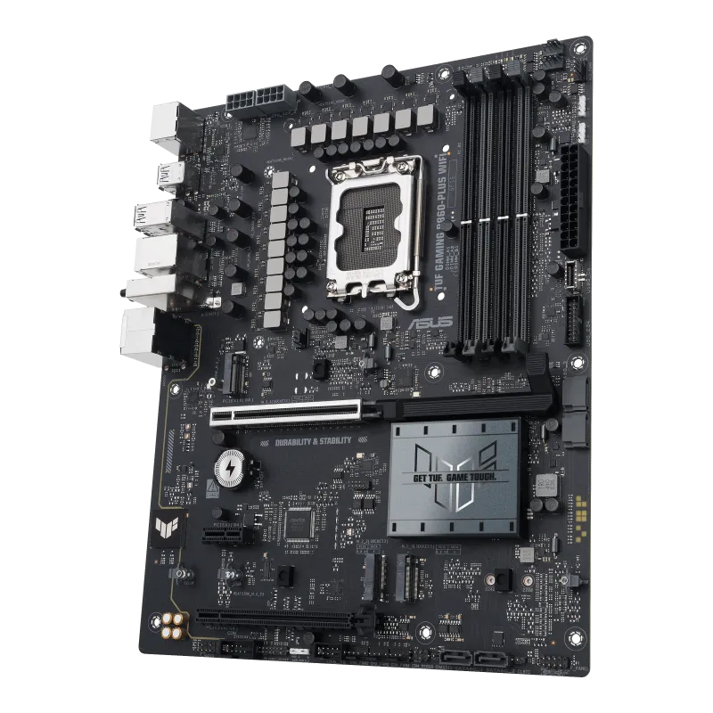 Asus TUF GAMING B860-PLUS WIFI TUF GAMING B860-PLUS WIFI placa de baza LGA1851 (Socket V1) DDR5-SDRAM DIMM