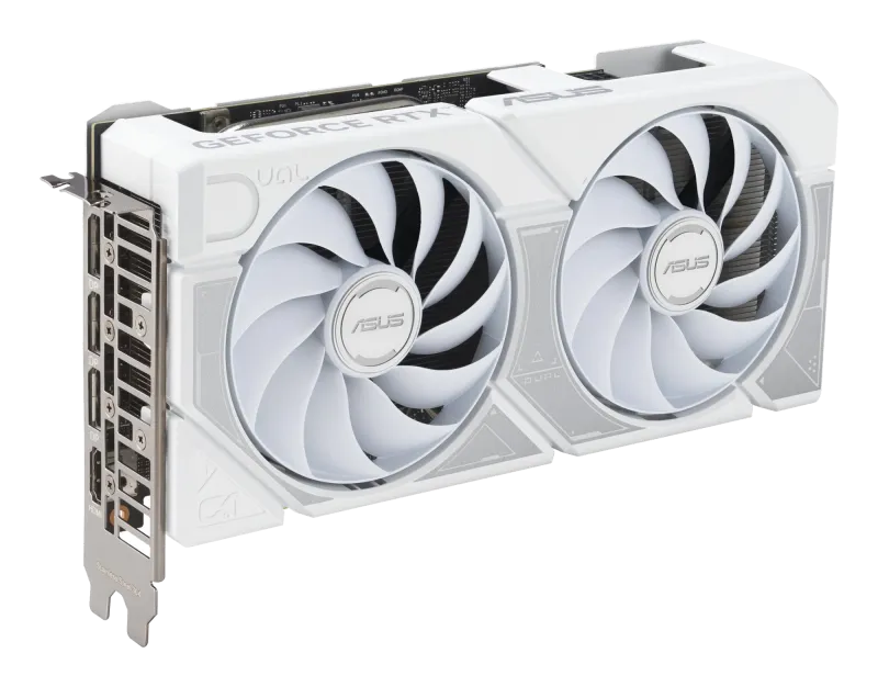 Asus DUAL-RTX5060TI-O8G-WHITE Placa video GeForce RTX 5060 Ti 8GB GDDR7 128bit, 4711636177337