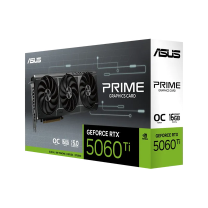 Asus PRIME-RTX5060TI-O16G Prime placa video GeForce RTX 5060 Ti 16GB GDDR7 128bit 7680x4320px OpenGL: 4.6, 4711387994054