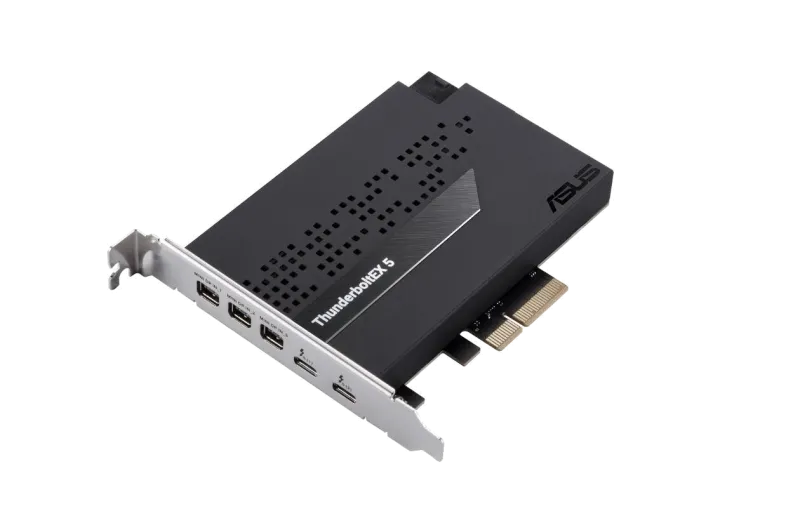 Asus THUNDERBOLTEX 5 ThunderboltEX 5 placa de extensie PCIe Gen4 2x USB‑C 3x DisplayPort 2.1, 4711387776469