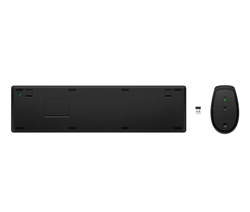 HP 4R009UT Kit tastatura si mouse 655 Wireless Keyboard and Mouse Combo, full size, negru, 198122959389