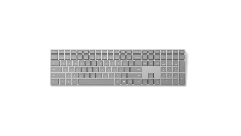 Microsoft EP2-04152 Surface Keyboard 2nd Edition, CoPilot, Bluetooth 4.0, Wireless, Eng Int, Gray, 196388386246