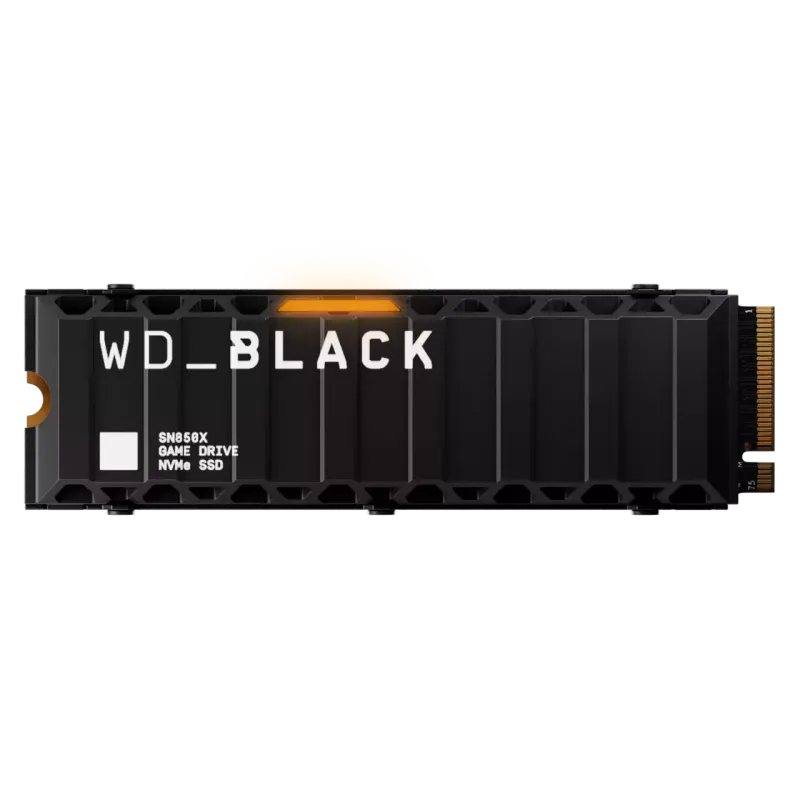 Western Digital WDS400T2XHE-00BCA0 Western Digital WD_BLACK SN850X 4TB SSD NVMe M.2 2280 PCIe Gen4 x4 cu heatsink (WDS400T2XHE-00BCA0) 718037901480