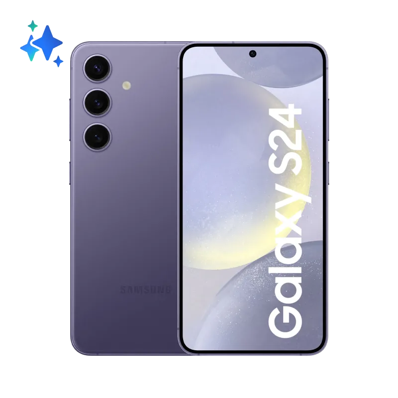 Samsung SM-S921BZVDEUE S24 5G S921B 6.2'' 8GB 128GB DualSIM, Cobalt Violet, 8806095299686