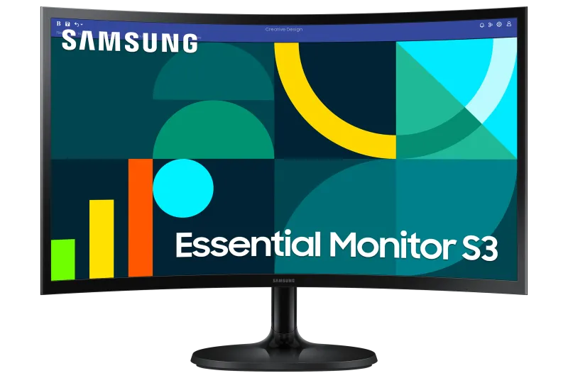 Samsung LS24D360GAUXEN Monitor 24" S36GD, 61 cm, 1920 x 1080 Pixel, Full HD, LCD, 4 ms, Negru, 8806095585758